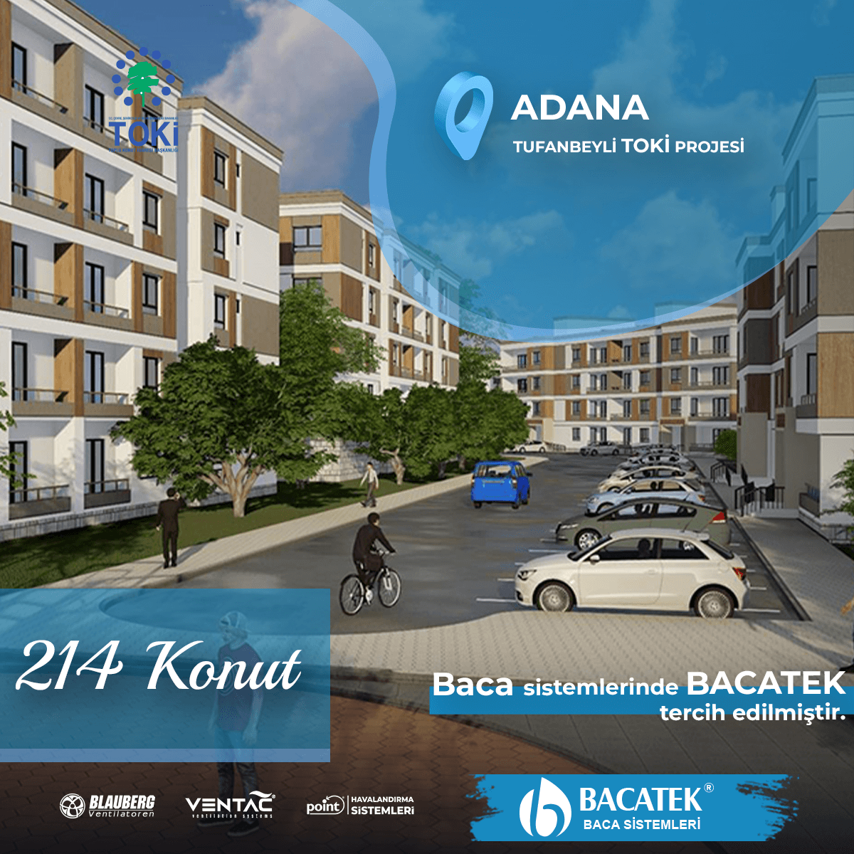 ADANA TUFANBEYLİ TOKİ KONUTLARI