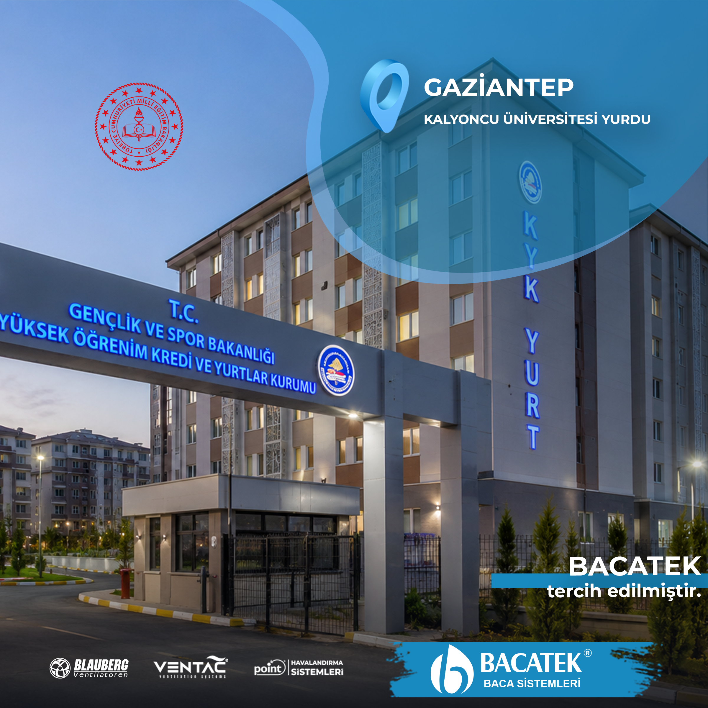 GAZİANTEP KALYONCU ÜNİVERSİTESİ YURT