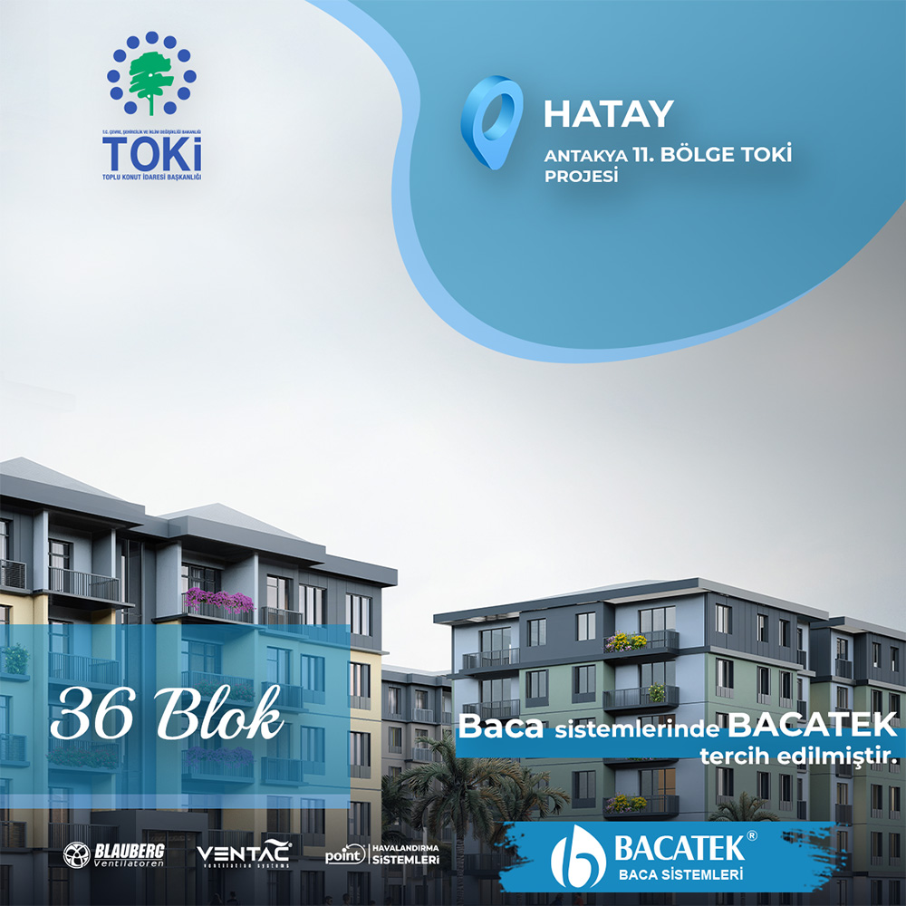 HATAY ANTAKYA 11.BÖLGE DEPREM KONUTLARI 36 blok