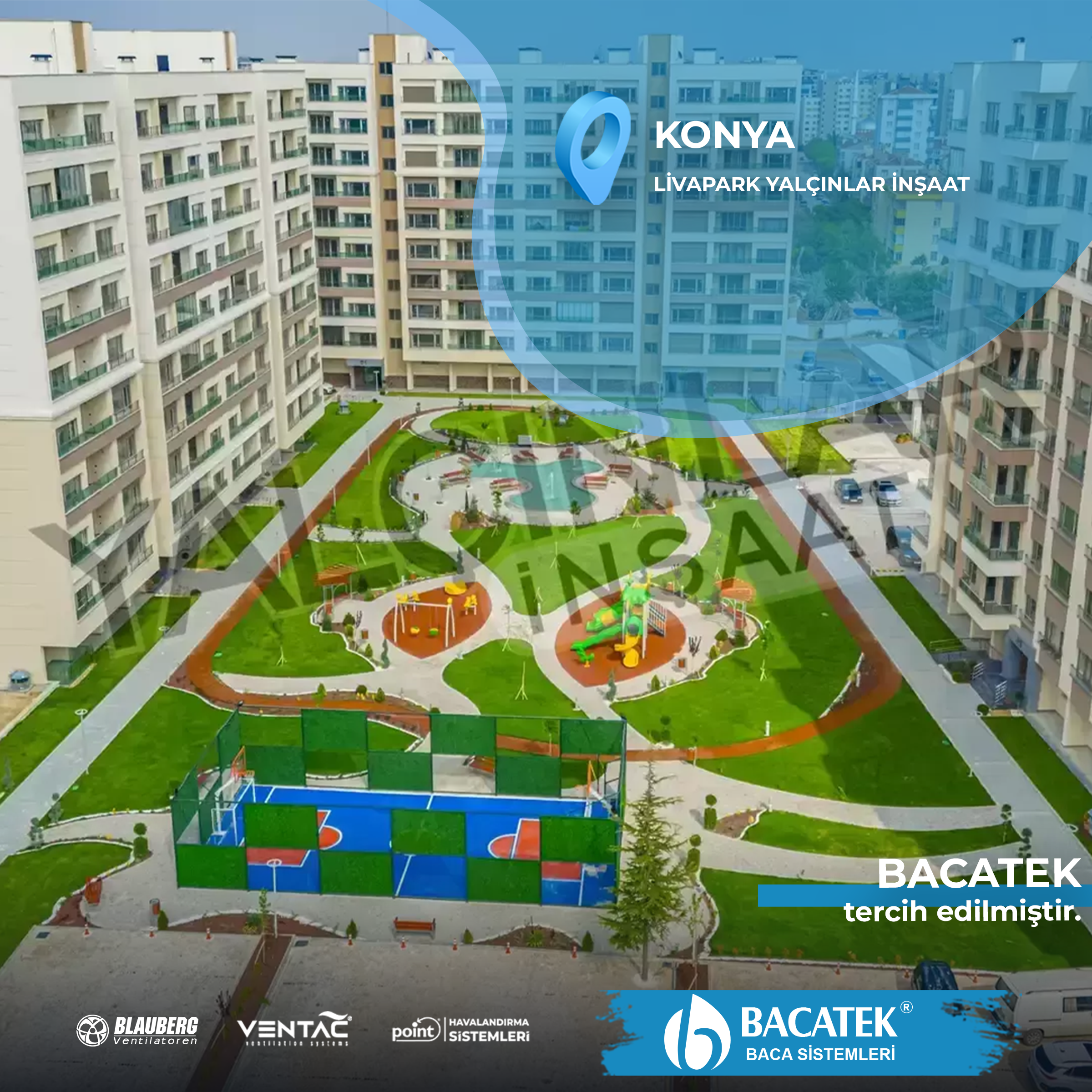 KONYA LİVAPARK YALÇINLAR İNŞAAT