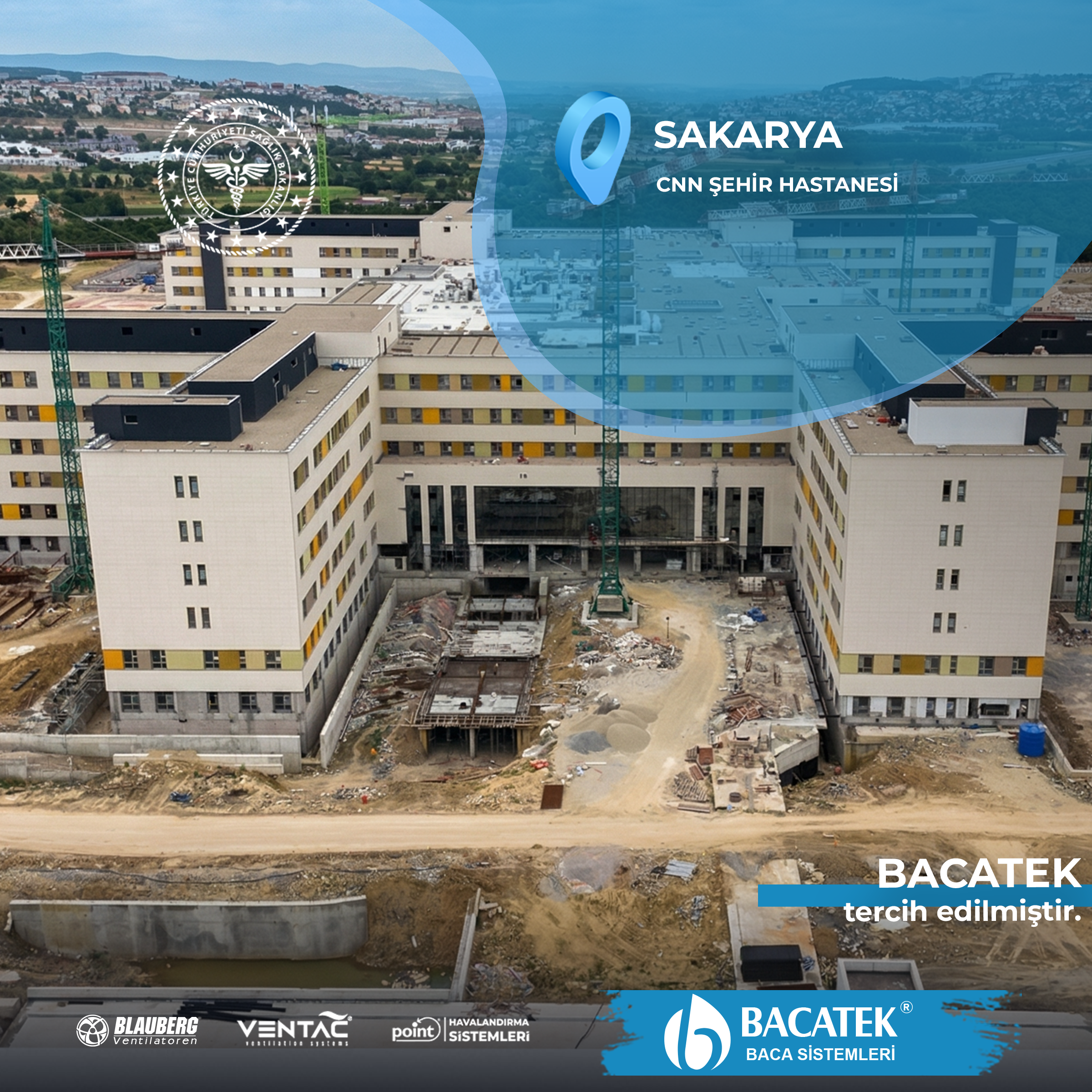 SAKARYA CNN ŞEHİR HASTANESİ PROJESİ